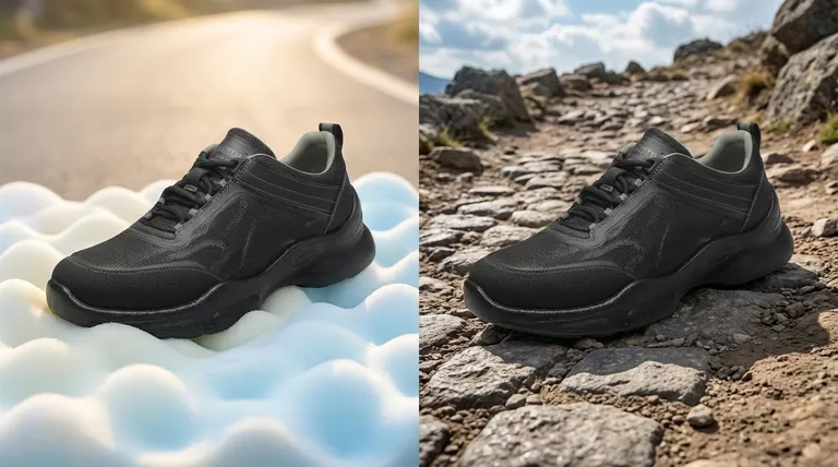 Quelle est la différence entre un amorti souple et un amorti ferme dans les chaussures de marche ? Trouvez votre ajustement parfait