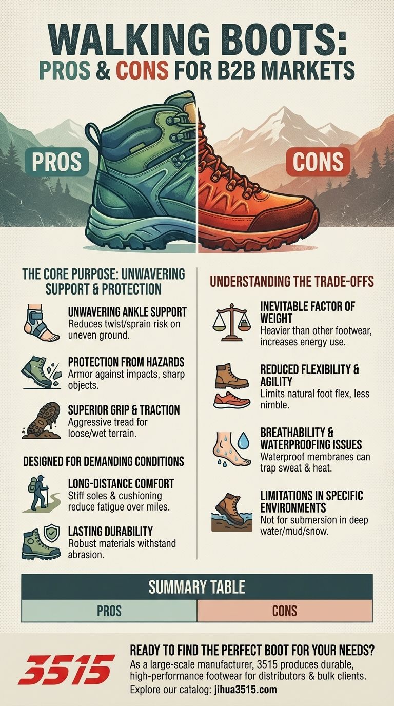 ما هي إيجابيات وسلبيات أحذية المشي؟ اعثر على المقاس المثالي لمسارك دليل مرئي