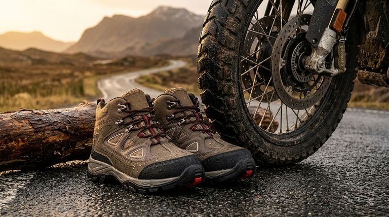 Quais são as principais diferenças entre botas de motocicleta normais e de proteção? Escolha a Proteção Certa para o Seu Passeio