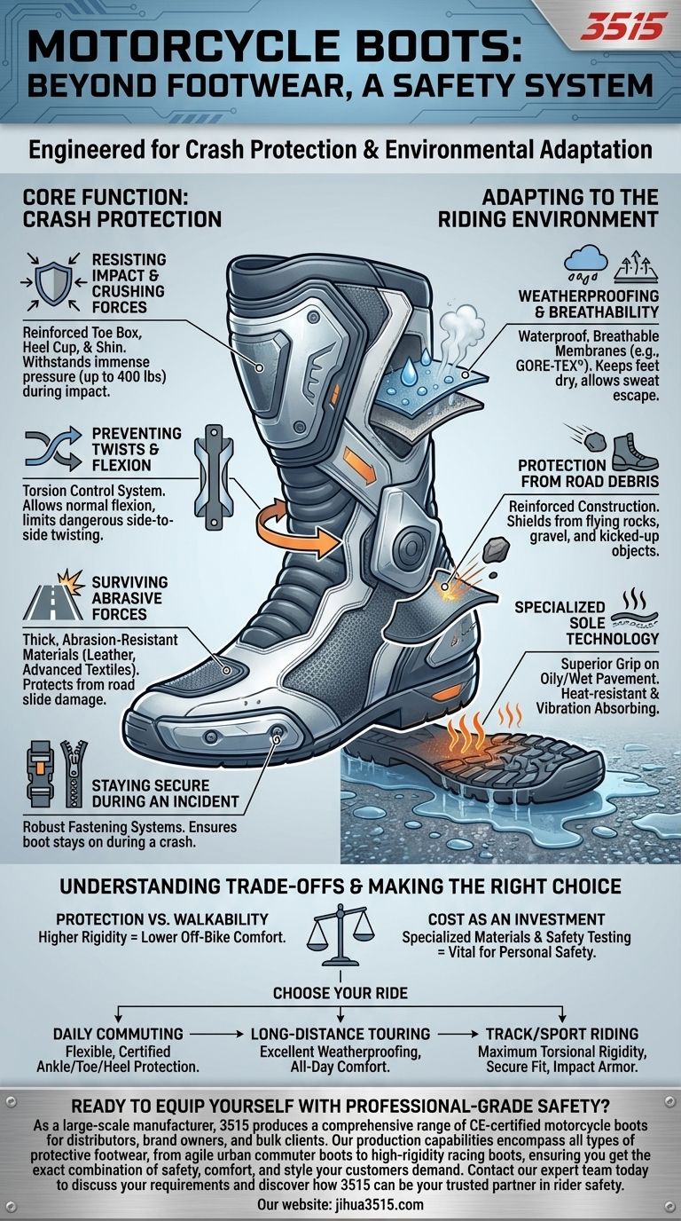 Quali funzionalità aggiuntive offrono gli stivali protettivi da moto? Oltre alle calzature di base per la massima sicurezza del pilota Guida Visiva