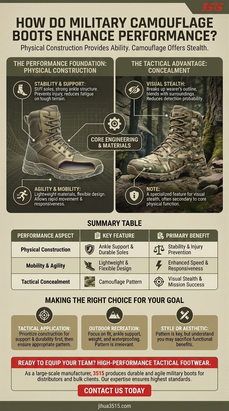 군용 위장 부츠는 어떻게 성능을 향상시키나요? 우수한 전술 신발의 비밀을 밝히세요. 시각적 가이드