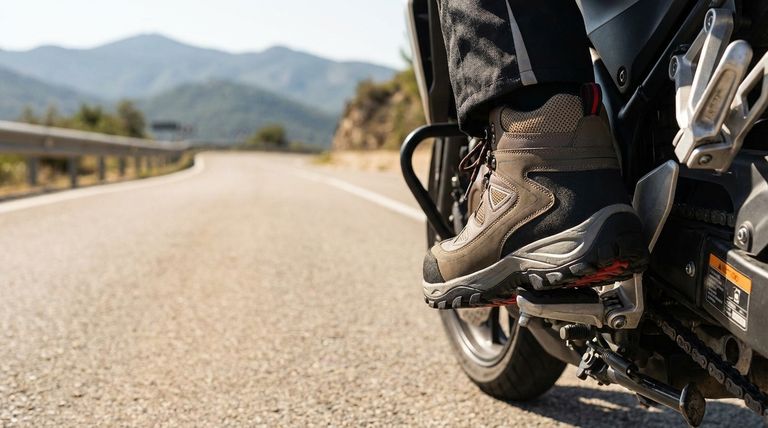هل جميع أحذية الدراجات النارية متساوية في الأمان؟ ابحث عن الحماية المناسبة لرحلتك