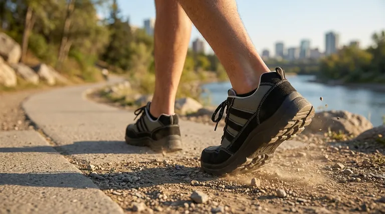 Quelles sont les caractéristiques importantes pour marcher toute la journée ? Amorti, maintien et durabilité essentiels