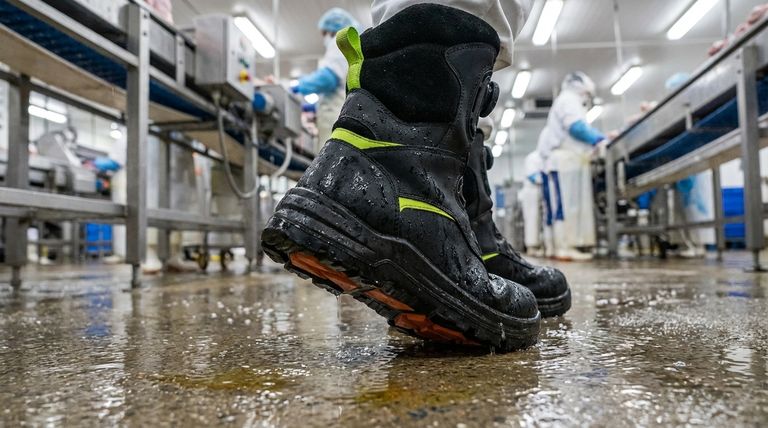 Почему рабочие ботинки из ПВХ — хороший выбор для рабочих мест, связанных с воздействием жидкостей?