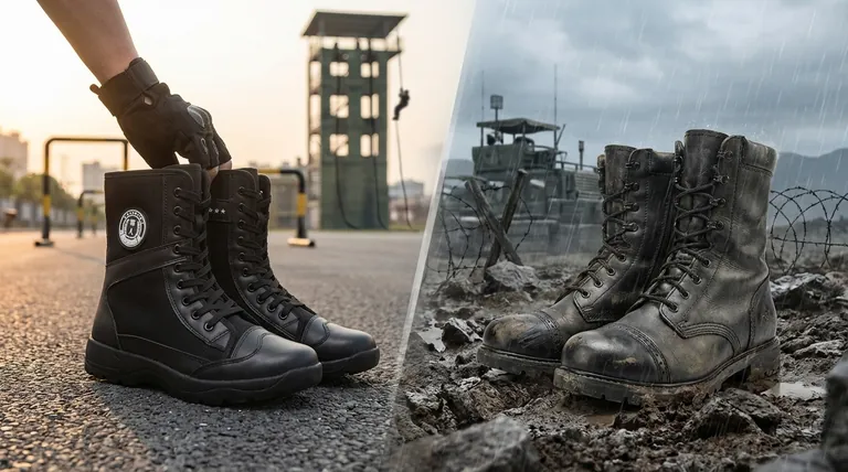 ¿Cuáles son las diferencias principales entre las botas tácticas y las botas de combate? Elige la bota adecuada para tu misión.