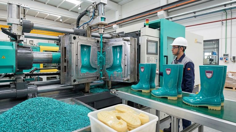 PVC 雨靴是如何制造的?了解注塑成型工艺
