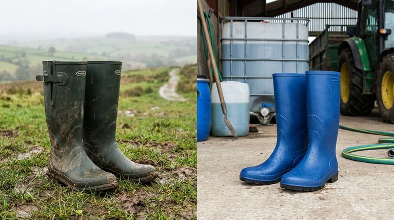 Existe-t-il un matériau définitif idéal pour les bottes de pluie ? Choisissez la botte adaptée à vos besoins