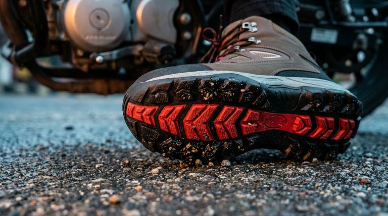 Por que o design da sola é importante em botas de motocicleta? A Chave para Aderência, Controle e Proteção