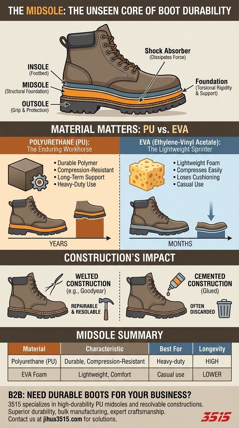 中底在靴子耐用性方面的重要性？持久耐用鞋履的关键 图解指南