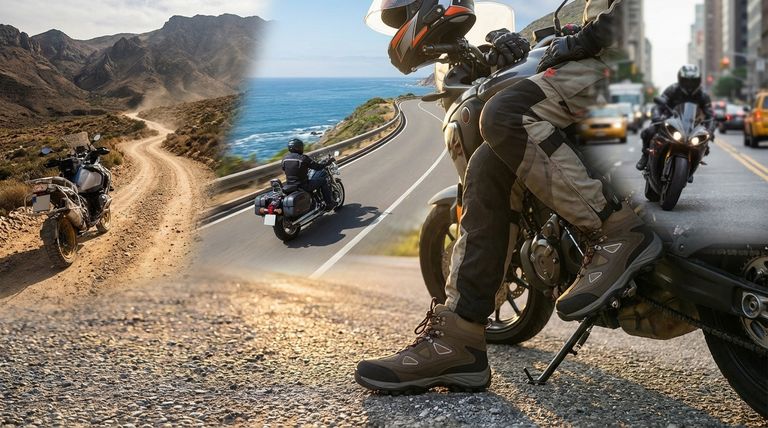 How does the type of riding influence the choice of motorcycle boots? Find Your Perfect Fit for Safety & Comfort