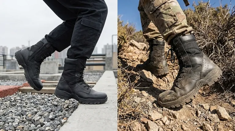 Wie unterscheiden sich taktische Stiefel und Kampfstiefel in Bezug auf die Flexibilität? Beweglichkeit vs. Rüstung erklärt