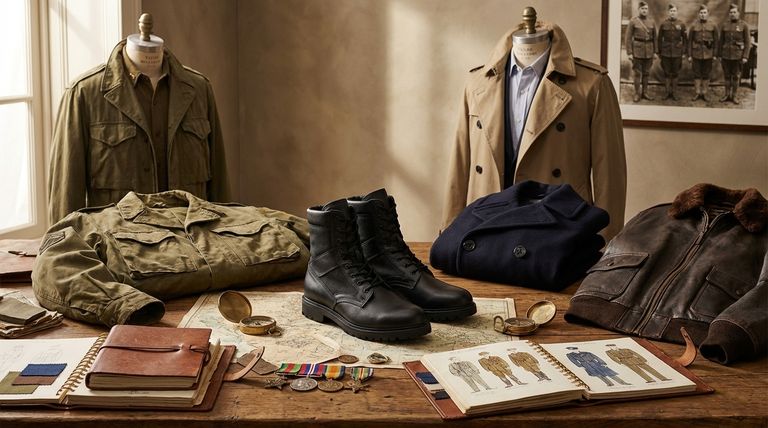 What is the historical connection between military uniforms and fashion? Discover the Power of Function & Symbolism