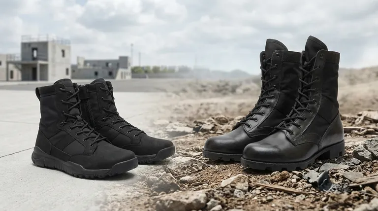 Come si confrontano gli stivali tattici e gli stivali da combattimento in termini di comfort? Una guida alla scelta della calzatura giusta