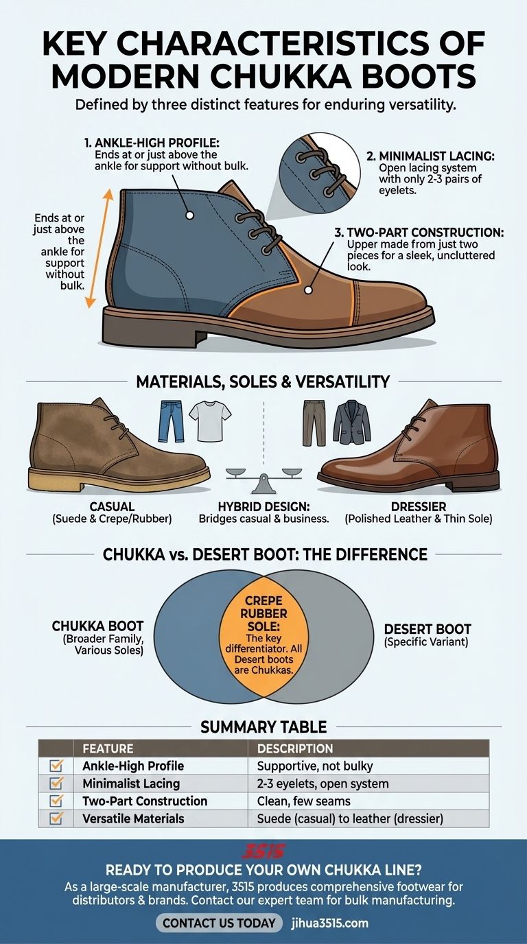 Каковы ключевые характеристики современных ботинок Чукка? Освойте их вневременной дизайн и универсальность Визуальное руководство