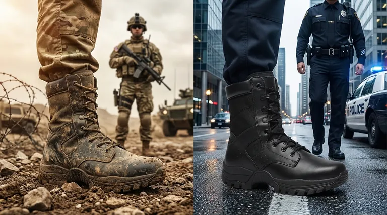 ¿Cómo difieren las botas tácticas y las botas de combate en cuanto a protección? Elija el calzado adecuado para su misión