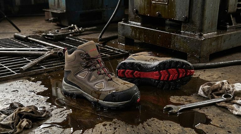 Cosa sono gli scarponi antinfortunistici resistenti all'olio? La tua guida alle calzature antiscivolo