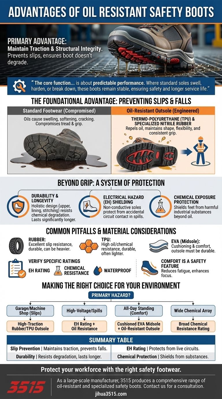 防油安全靴有什么优点？防止滑倒，确保工人安全 图解指南