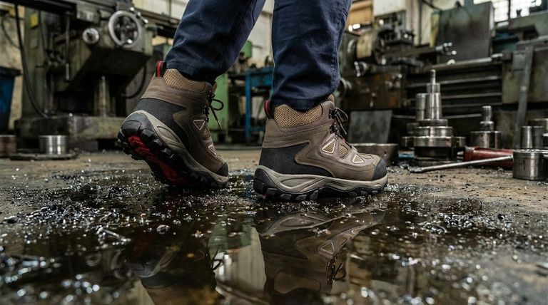 Où les bottes de sécurité résistantes à l'huile doivent-elles être utilisées ? Protection essentielle pour les lieux de travail huileux et dangereux