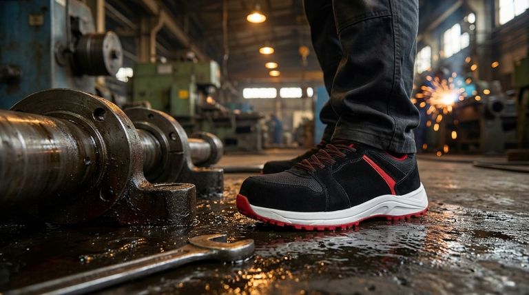 ¿Cuáles son las características de una puntera de acero en botas de seguridad resistentes al aceite? Máxima protección contra aplastamiento