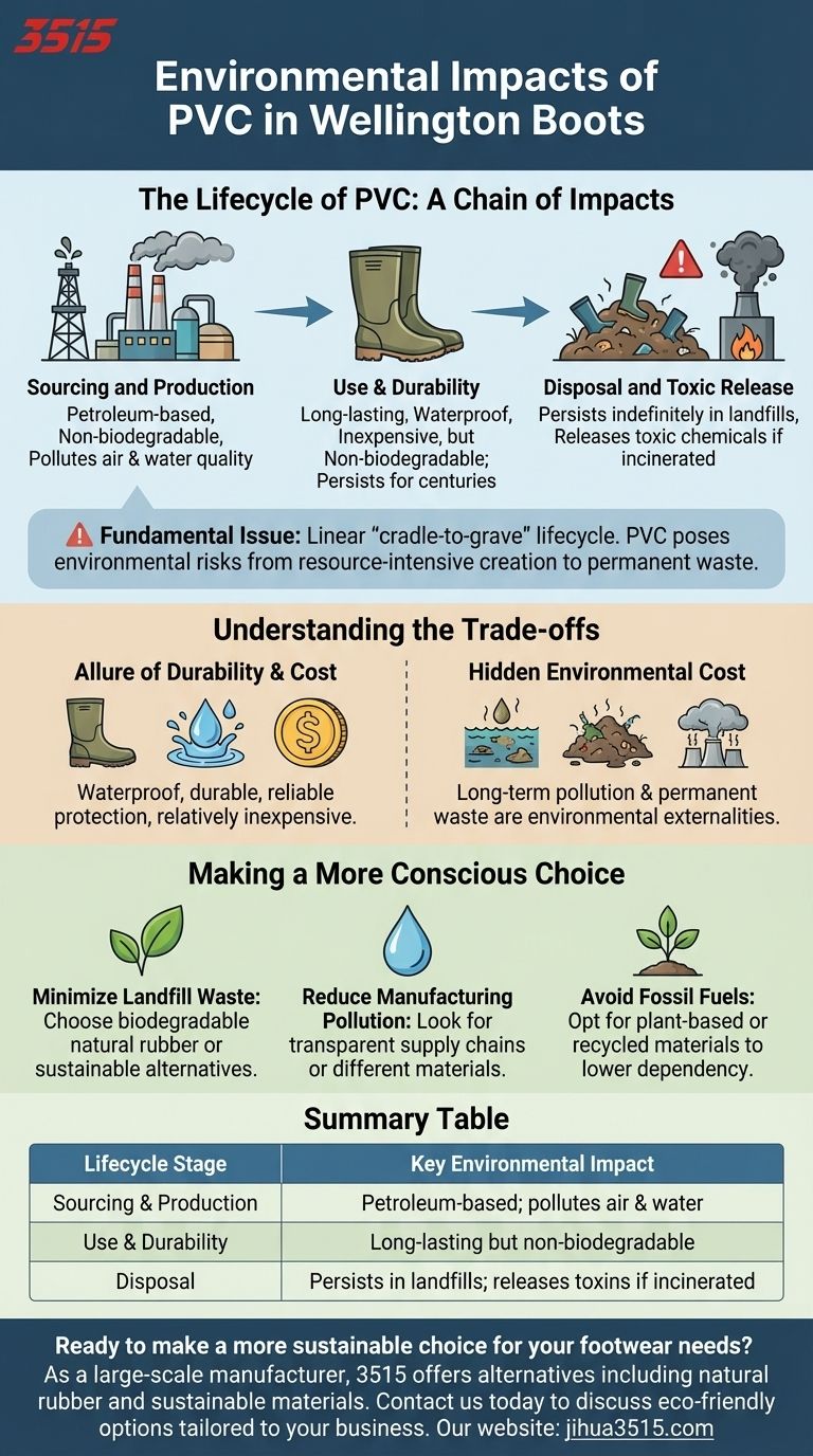 惠灵顿靴中PVC对环境的影响是什么？了解隐藏的成本 图解指南