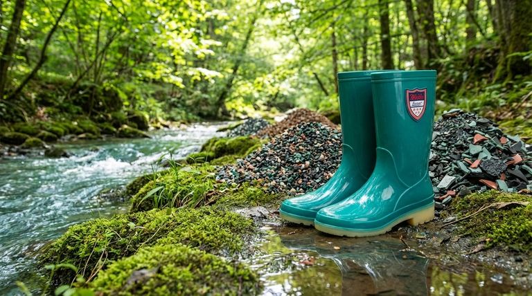 Comment les bottes de pluie en caoutchouc recyclé aident-elles l'environnement ? Réduire les déchets et l'empreinte carbone