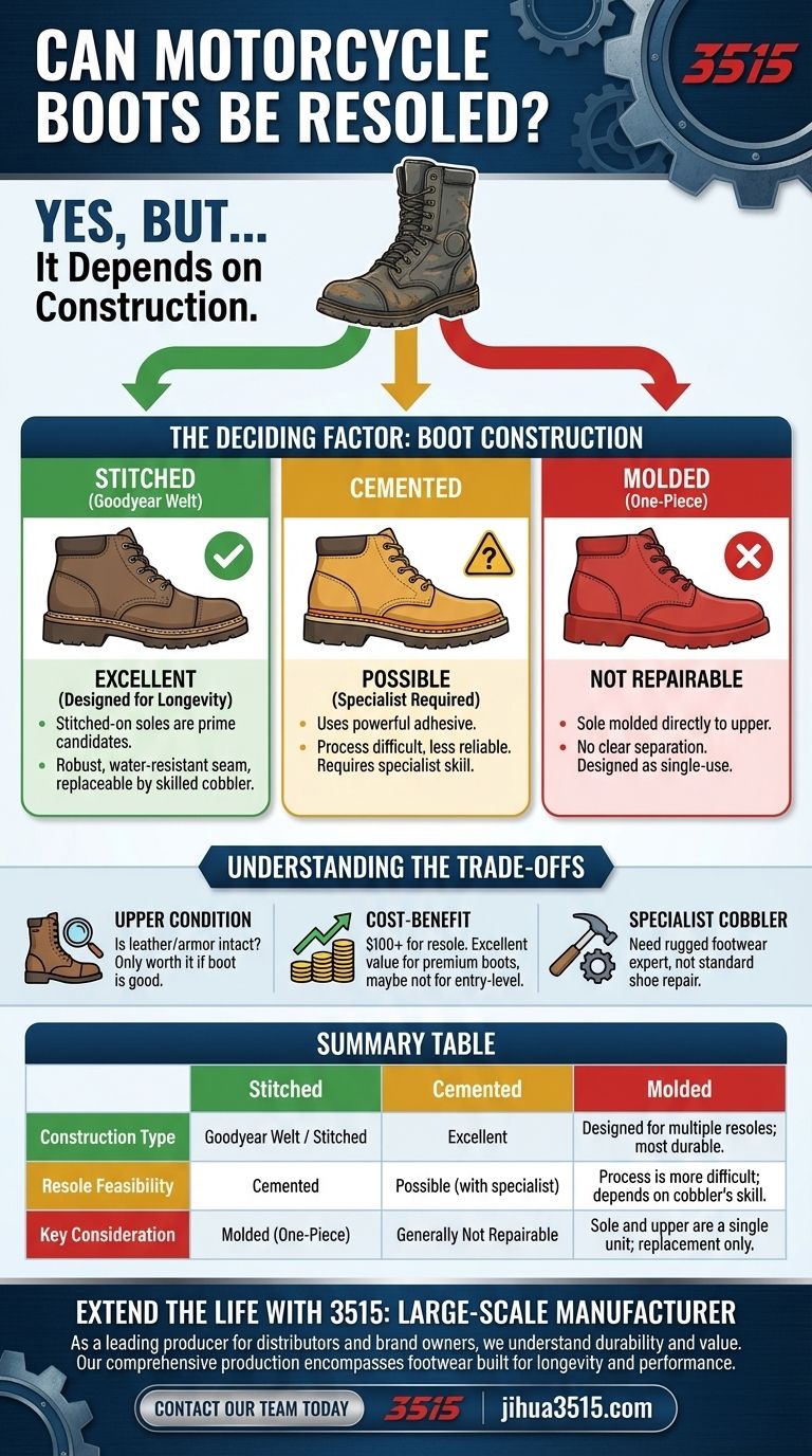 هل يمكن إعادة تسوية أحذية الدراجات النارية؟ الدليل الشامل لإصلاح الأحذية وطول عمرها دليل مرئي