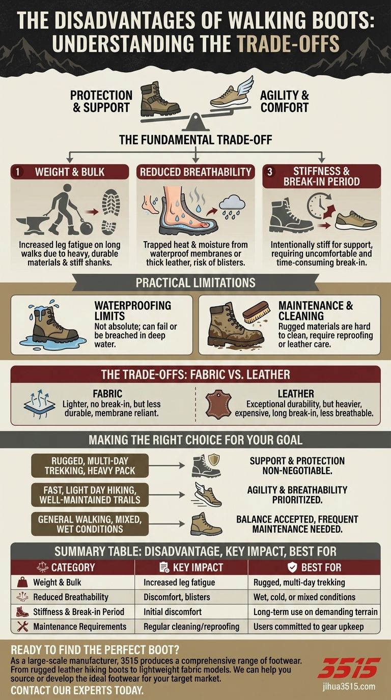 Quels sont les inconvénients des chaussures de marche ? Guide pour faire le bon choix de chaussures Guide Visuel