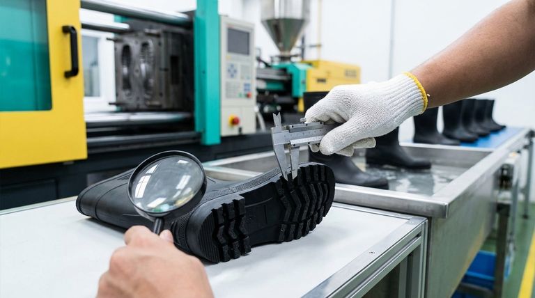 Comment le contrôle qualité est-il maintenu dans la production de bottes en caoutchouc ? Assurer la durabilité et la sécurité