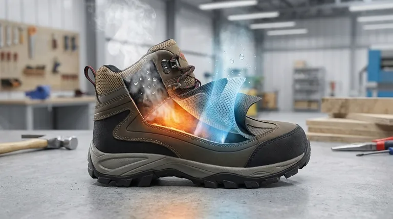 Quali sono le funzioni del materiale di rivestimento nelle calzature di sicurezza? Sblocca comfort e prestazioni per tutto il giorno