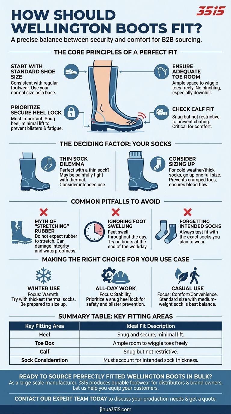 Comment doivent être ajustées les bottes Wellington ? Trouvez le parfait équilibre entre confort et sécurité Guide Visuel