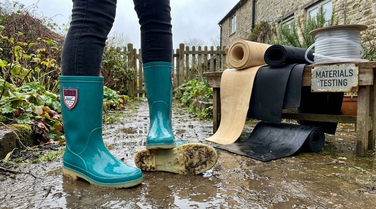 Quels matériaux sont utilisés dans les bottes de pluie pour femmes ? Un guide sur le caoutchouc, le néoprène et le PVC