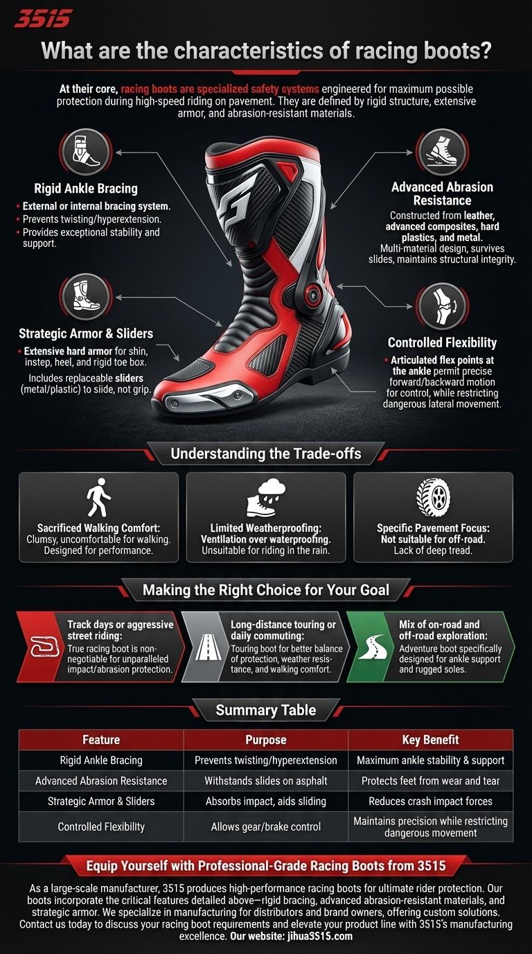 ما هي خصائص أحذية السباق؟ حماية لا هوادة فيها للركوب عالي السرعة دليل مرئي