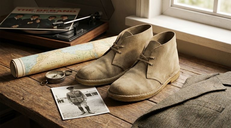 ¿Cuál fue la importancia histórica de las Clarks Desert Boot? De básico militar a icono de estilo