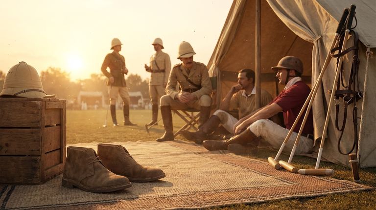 Où sont nées les bottines Chukka ? Des terrains de polo à la garde-robe moderne