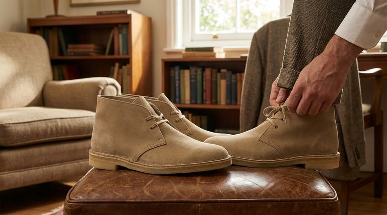 처커 부츠는 언제 캐주얼의 필수품으로 자리 잡았나요? 1950년대 전후 스타일 혁명