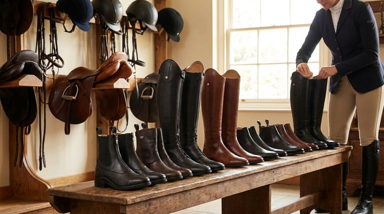 Quels sont les différents types de bottes d'équitation pour les disciplines d'équitation anglaise ? Trouvez votre ajustement parfait
