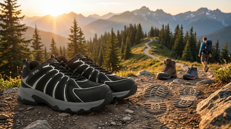 Cosa sono le scarpe da trekking e come si confrontano con gli scarponi e le scarpe da trail running? Trova le tue calzature da sentiero perfette
