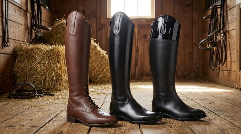 ¿Cuáles son los principales tipos de botas altas de equitación? Una guía sobre botas de campo, de doma y de caza