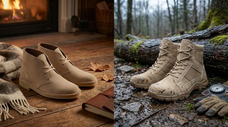 Quali sono i pro e i contro della suola in crêpe sugli stivali Clarks Desert Boot? Una guida al comfort impareggiabile rispetto alla durata