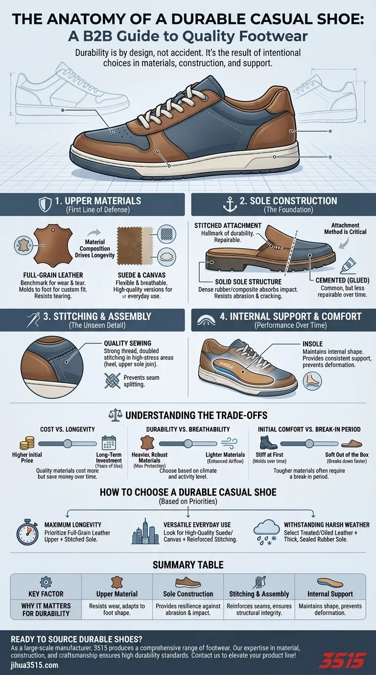 How are casual shoes durable? Achieve Long-Lasting Comfort and Style Visual Guide