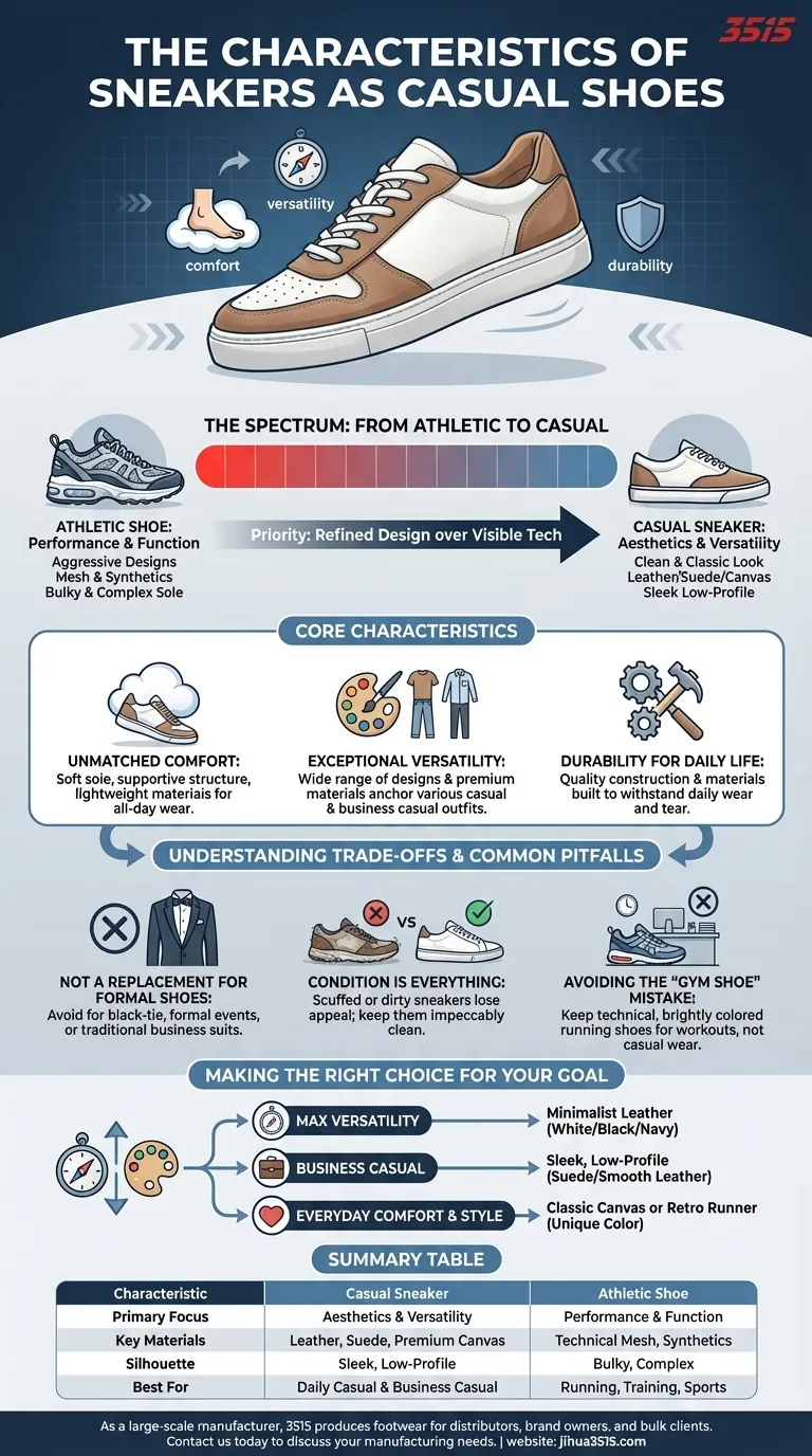 Quelles sont les caractéristiques des baskets comme chaussures décontractées ? Style, Confort et Polyvalence Définis Guide Visuel