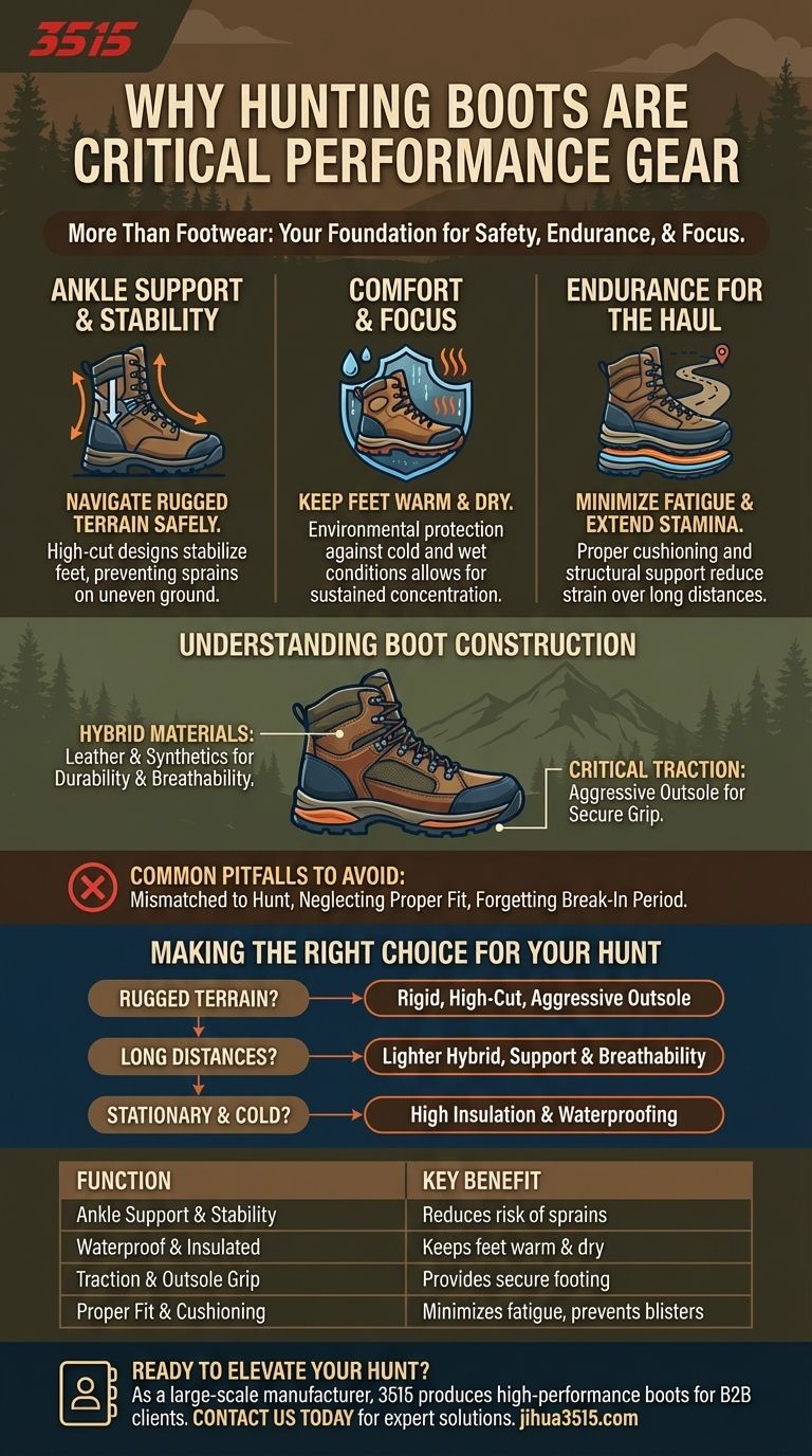 What is the importance of hunting boots during a hunt? Essential for Safety, Comfort, and Success Visual Guide