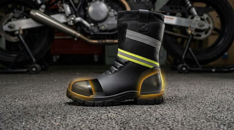 발가락과 발뒤꿈치에 대한 오토바이 부츠의 보호 기능은 무엇인가요? 충격 및 압착 보호를 위한 필수 갑옷