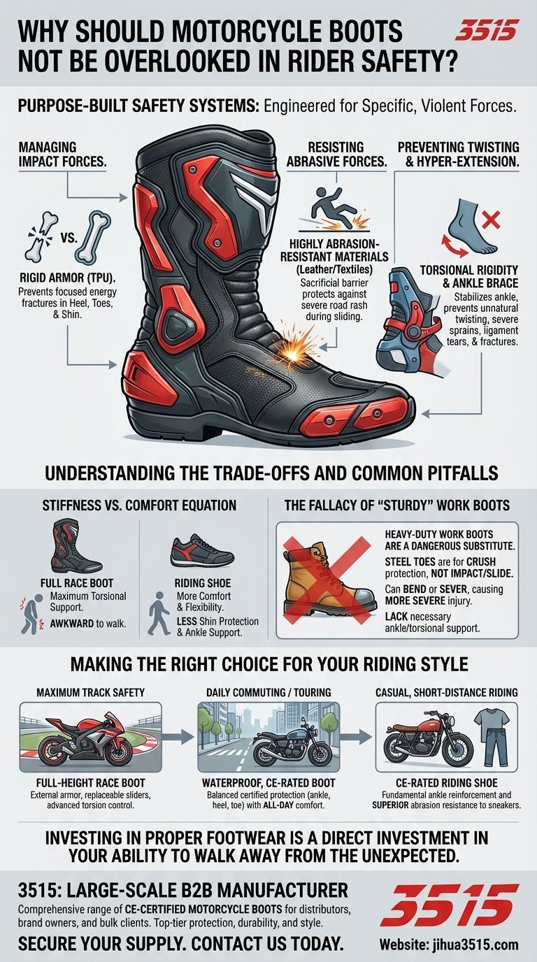 Pourquoi les bottes de moto ne doivent-elles pas être négligées en matière de sécurité du conducteur ? Protection essentielle pour chaque trajet Guide Visuel