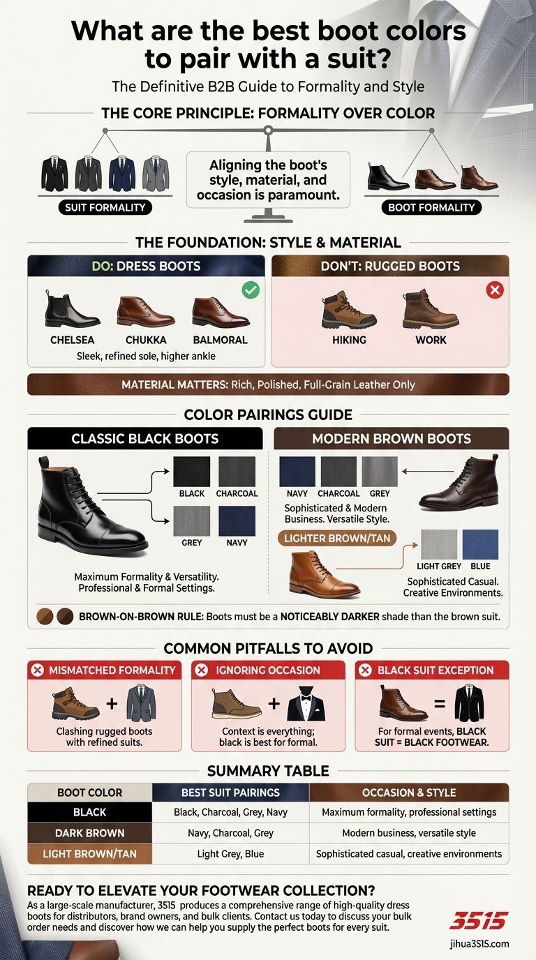 Какие лучшие цвета ботинок сочетаются с костюмом? Освойте формальный и современный стиль Визуальное руководство