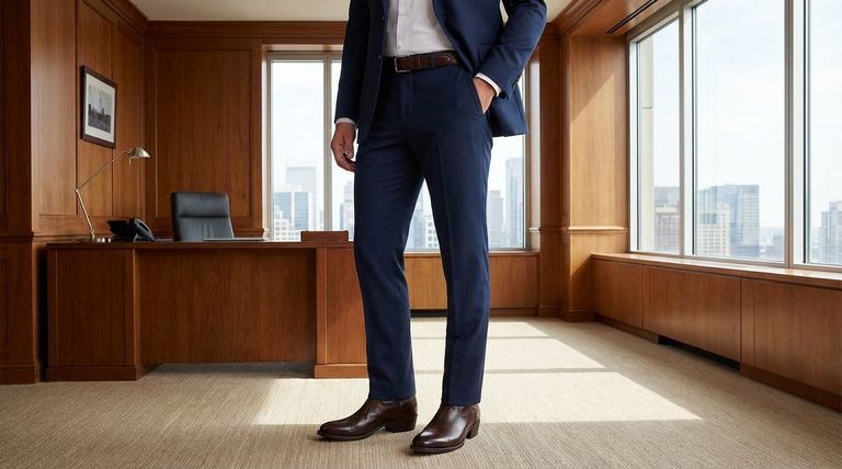 Quel est le meilleur conseil pour assortir les accessoires lorsque l'on porte des bottes de cowboy avec un costume ? Maîtriser la règle de l'accord botte-ceinture