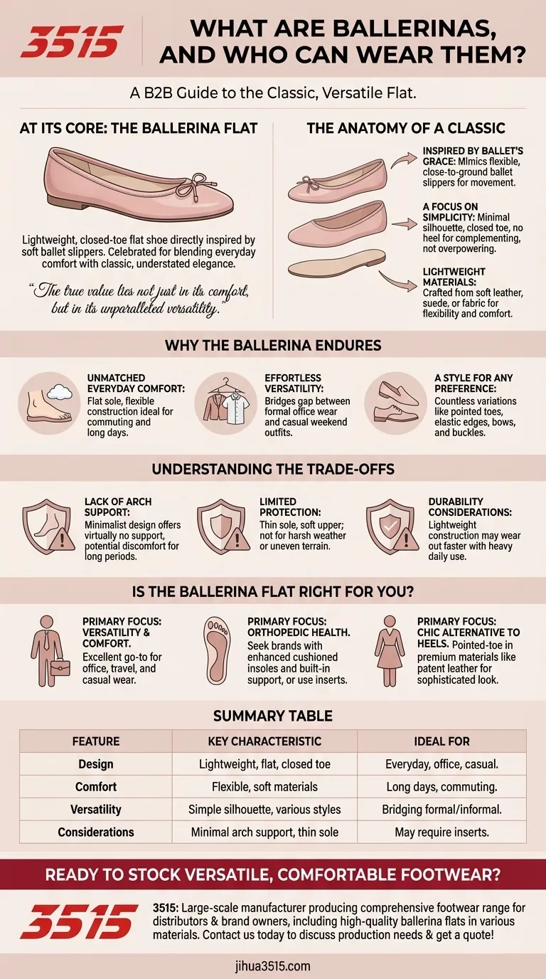 Qu'est-ce qu'une ballerine et qui peut en porter ? Un guide du confort et du style classiques Guide Visuel