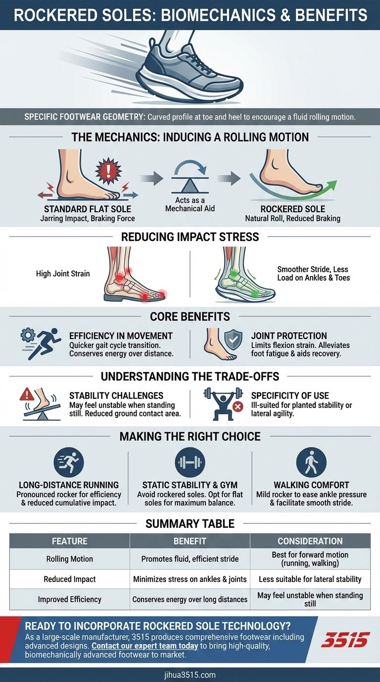 什么是摇摆鞋底，它有什么好处？增强您的步态，实现更平稳的运动 图解指南