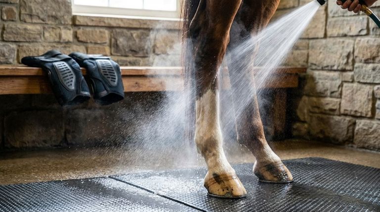 말 부츠 사용 시 온도 관리가 중요한 이유는 무엇인가요? 힘줄 손상 및 열 스트레스 예방
