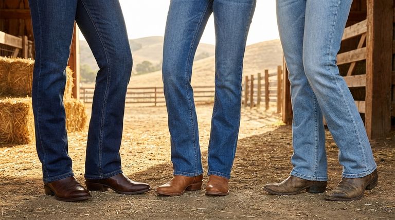 카우보이 부츠에 가장 잘 어울리는 데님 색상은 무엇일까요? 모든 경우에 완벽한 워싱을 마스터하세요.